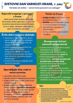 Foto: Svetovni dan varnosti hrane