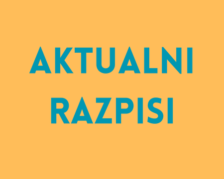 Foto: Aktualni razpisi